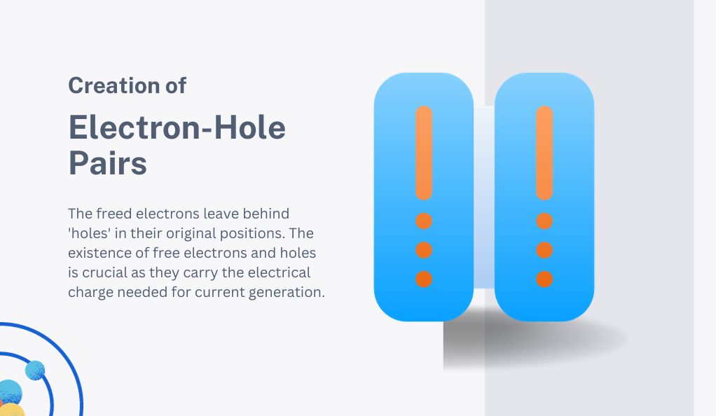 Creation of Electron-Hole Pairs