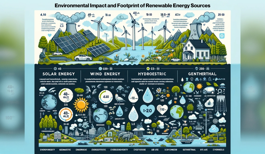 Environmental Impact and Footprint of Renewable Energy Sources