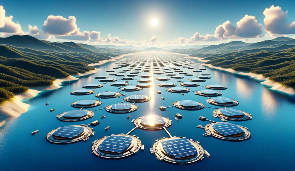 Floatovoltaics: Solar Panels on Water Bodies