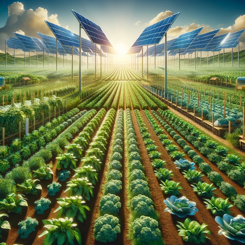 Integrating Solar Energy into Sustainable Agriculture: A Pathway to a Greener Future