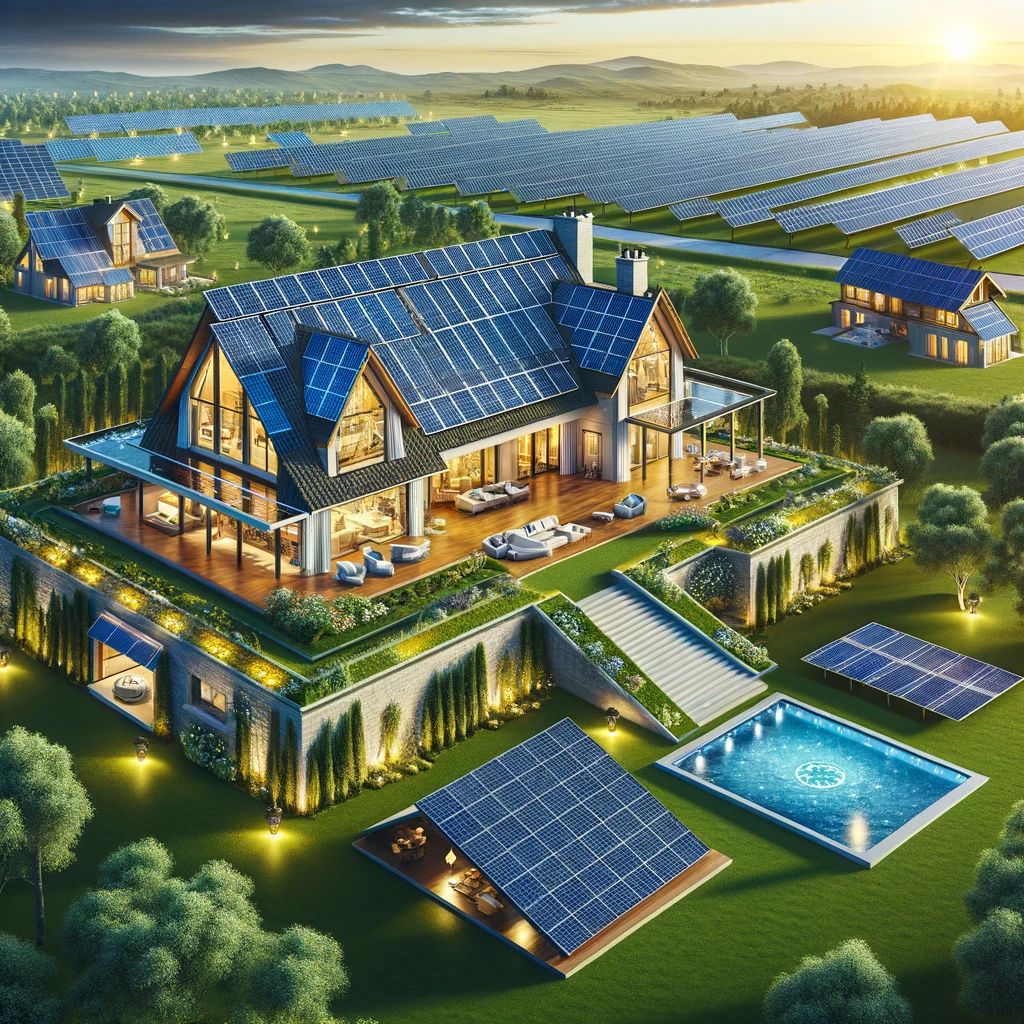 Optimizing Solar Power for Large Homes
