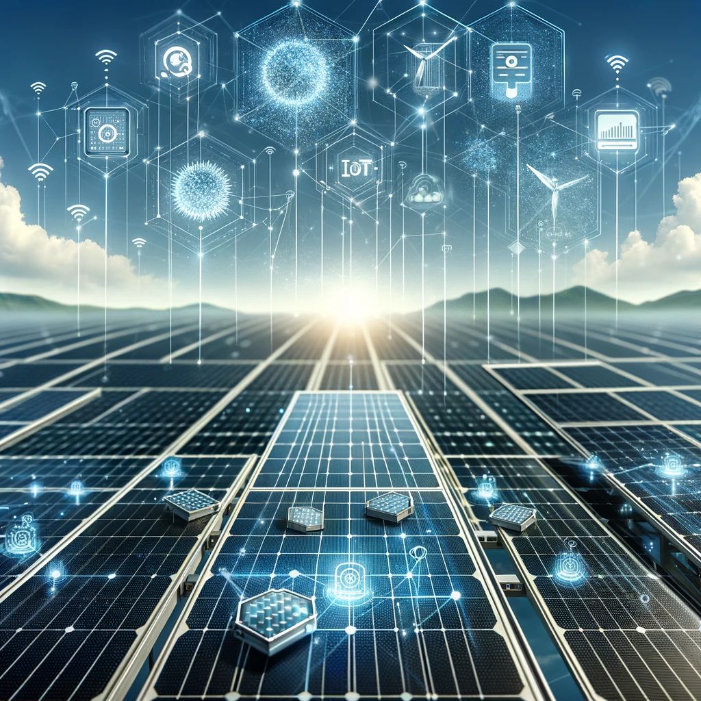 Smart Solar Panels: Integrating IoT Technology