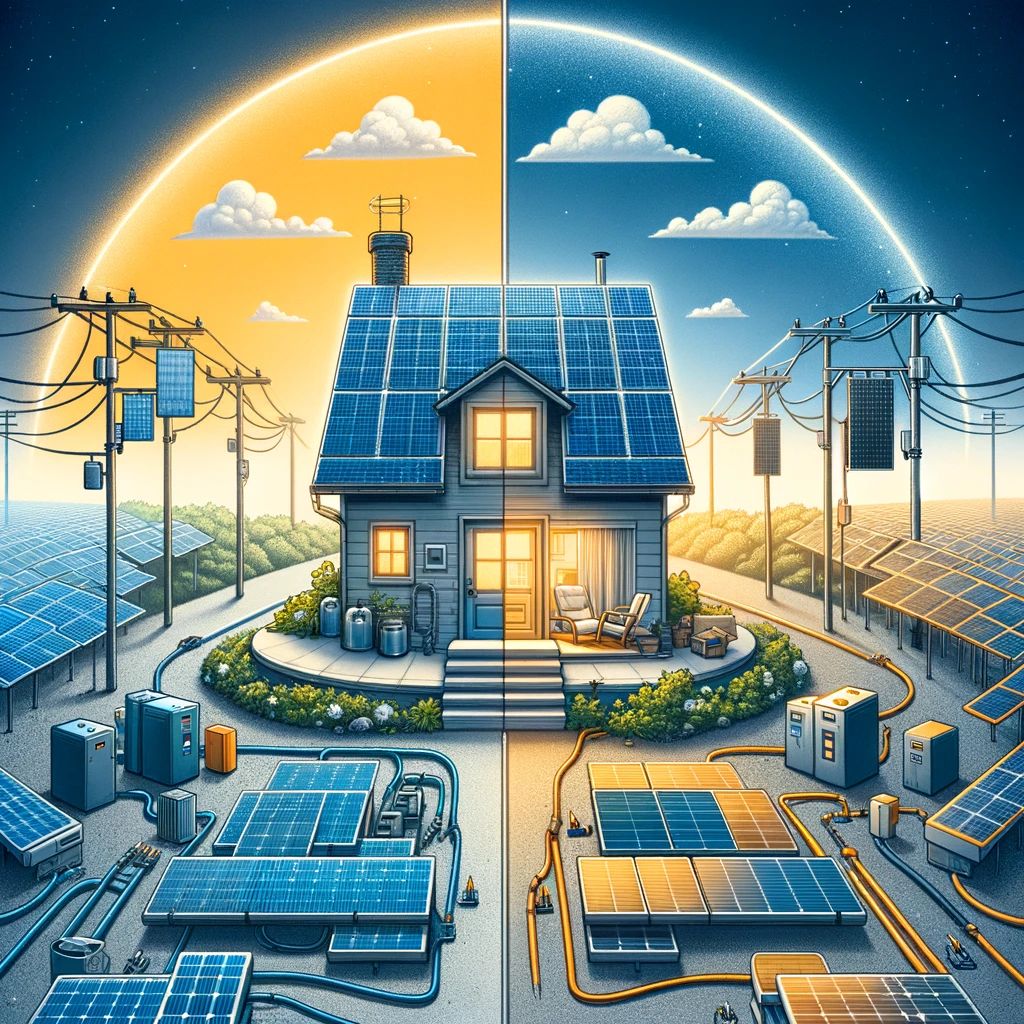 Solar Power Systems: Off-Grid vs. Grid-Tied